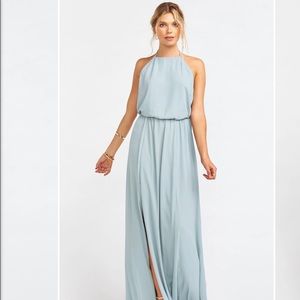 Show me your Mumu Heather Halter Dress - Sage
